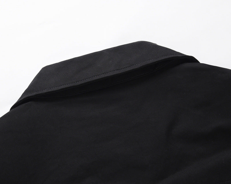 Halloy™ Black Minimal Jacket