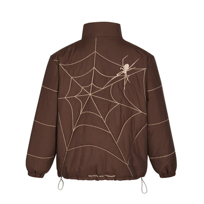 Halloy™ Spider Web Embroidered Lapel Jacket