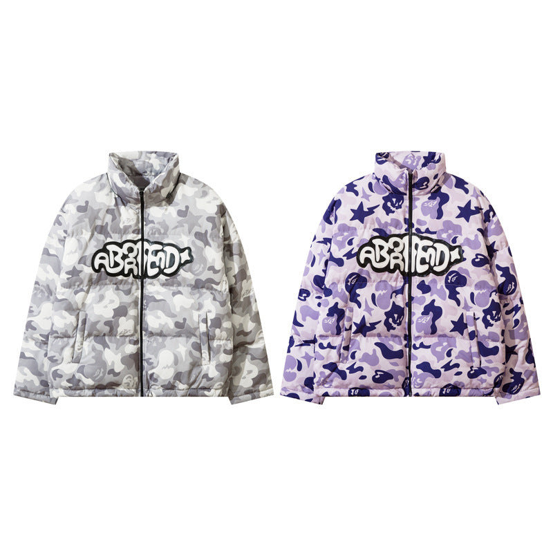 Halloy™ Printed Embroidered Masked Horn Coat