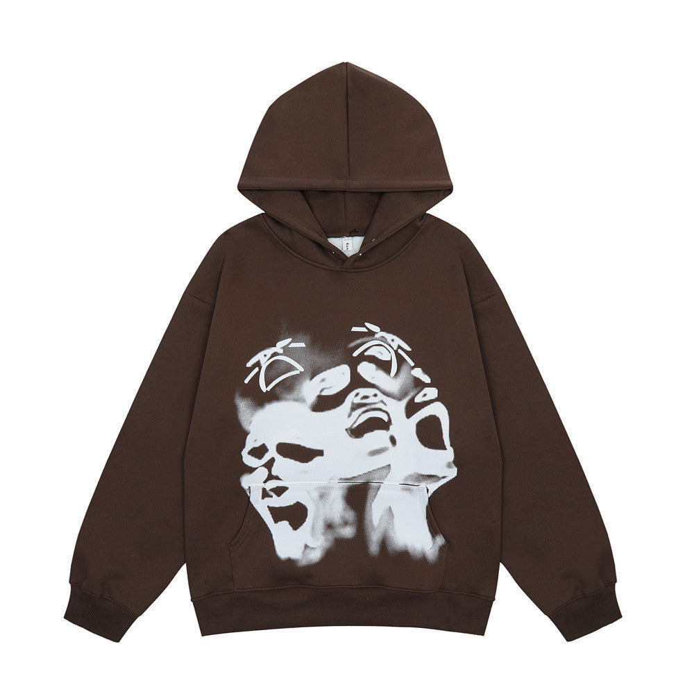 Halloy™ The Psycho Printed Hoodie