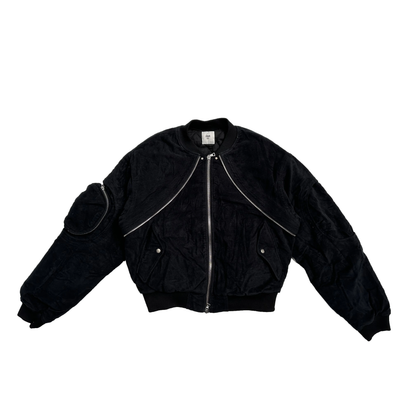 Halloy™ Heavy Duty Velvet Zippered Jacket