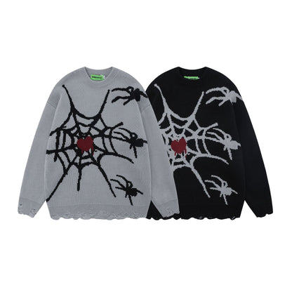 Halloy™ Maychao Spiders Knitted Sweater