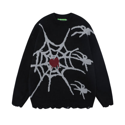 Halloy™ Maychao Spiders Knitted Sweater