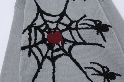 Halloy™ Maychao Spiders Knitted Sweater