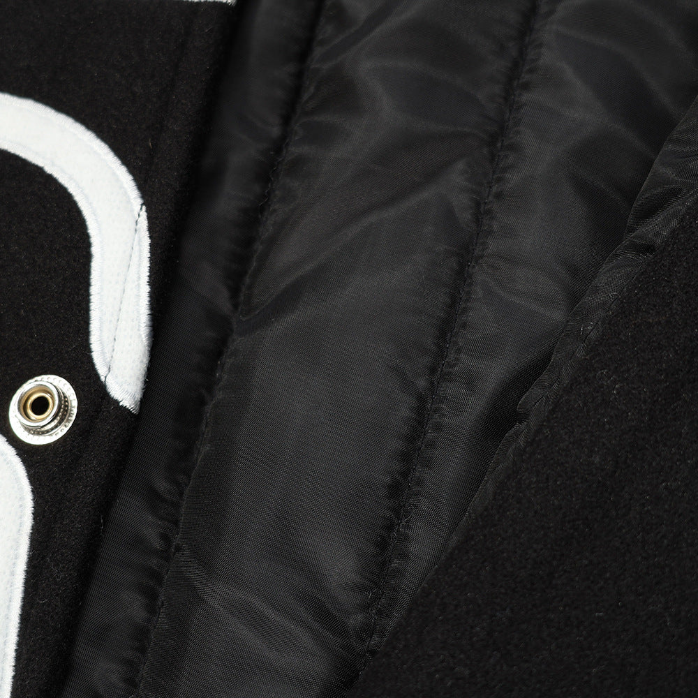 Halloy™ Baseball Cotton Bomber Jacket