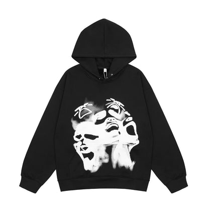 Halloy™ The Psycho Printed Hoodie