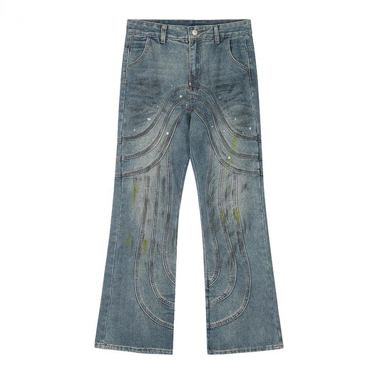 Halloy™ Loose Weave Designer Jeans