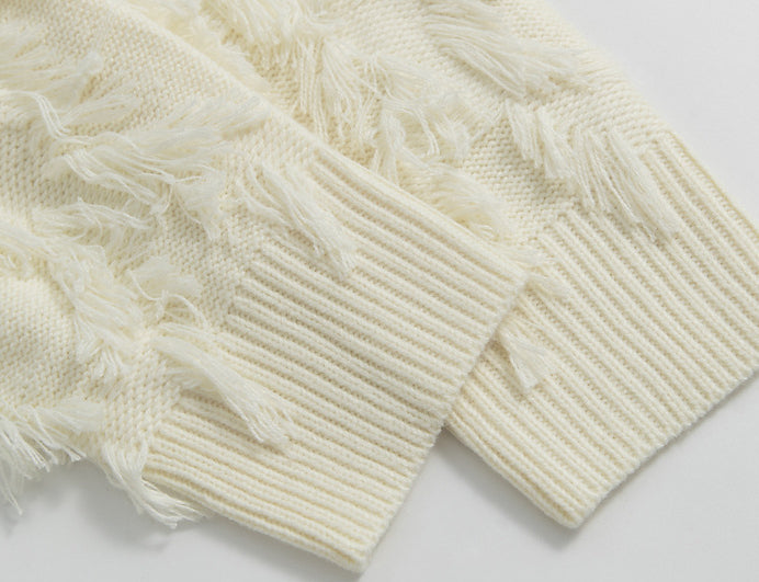 Halloy™ Tassels Fluffy & Soft Sweater