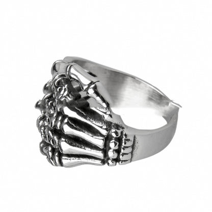 Halloy™ Palm Skull Titanium Steel Ring