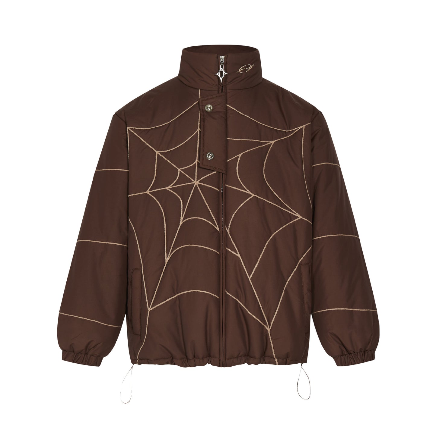 Halloy™ Spider Web Embroidered Lapel Jacket