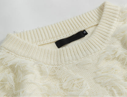 Halloy™ Tassels Fluffy & Soft Sweater