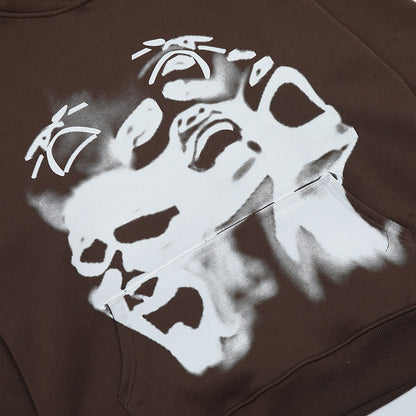 Halloy™ The Psycho Printed Hoodie