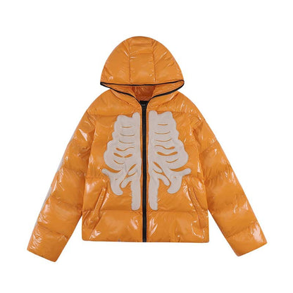 Halloy™ Skeleton Puffer Jacket